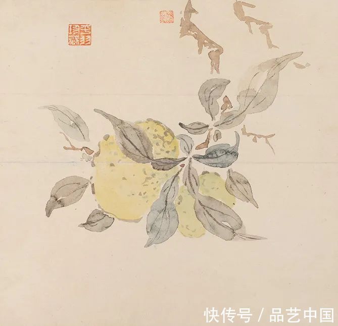 陈师曾#京剧大师的花鸟册,雅俗共赏