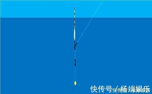 饵重|调漂技巧图解带饵调漂，不同钓目下线组在水中的状态，非常实用