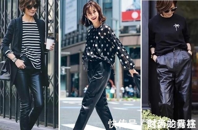 白裤子 秋天把黑色穿好,就是一种高级,这些聪明的穿搭技巧,照着穿好美
