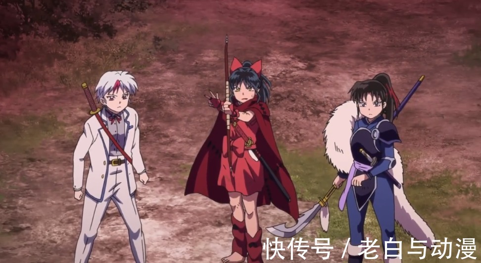 诸叶|《半妖的夜叉姬》杀生丸受伤,诸叶被吸到墓地,终于见到父母了