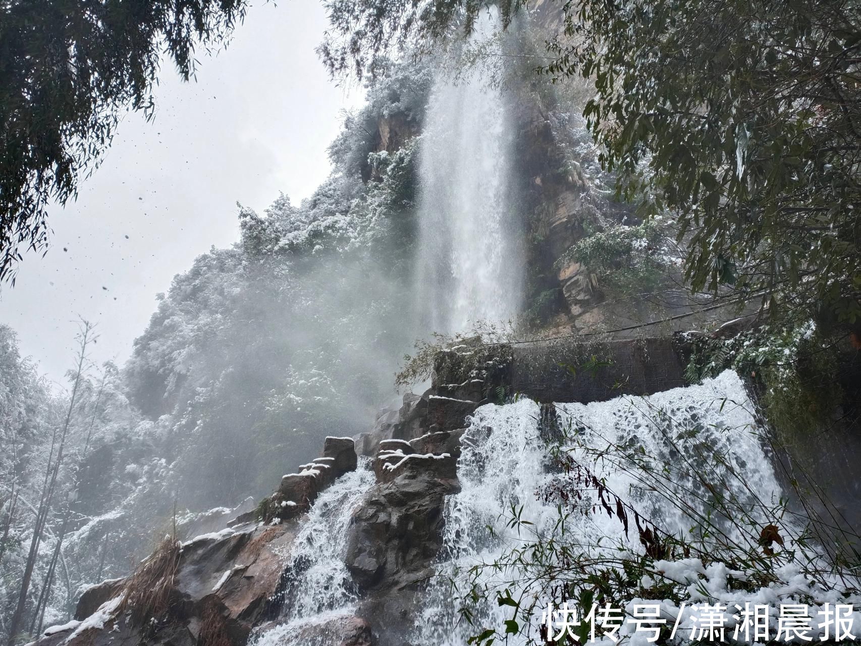 宝峰湖|赏雪好去处！张家界宝峰湖迎来罕见大雪