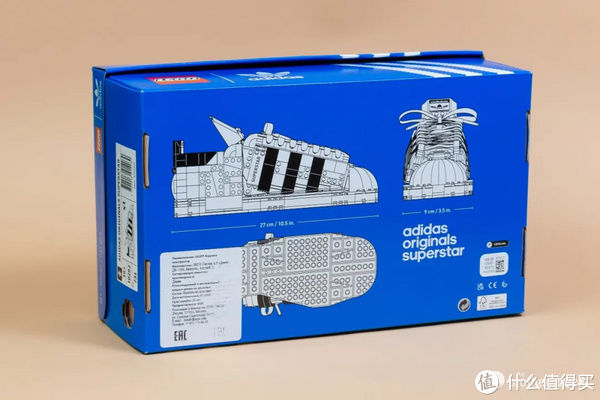 ls superst乐高10282 Adidas Originals Superstar开箱评测