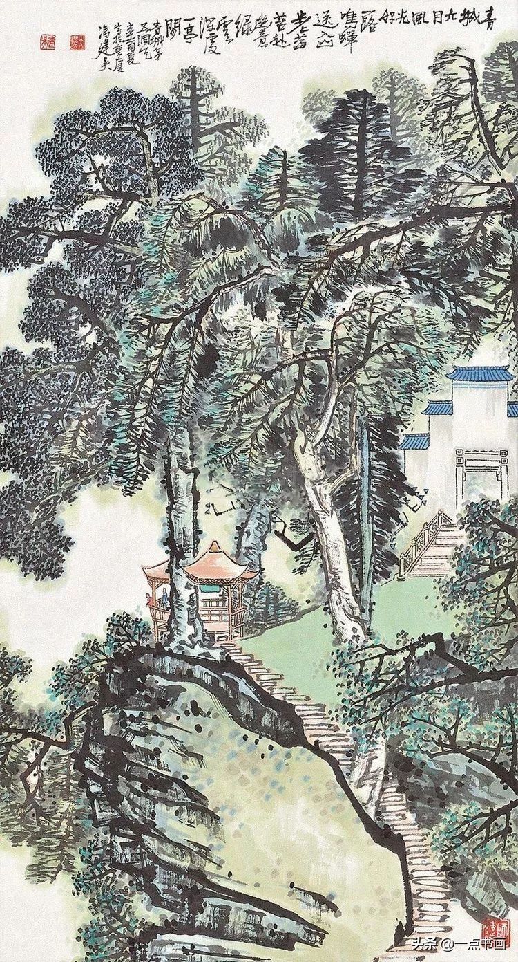 中国画|冯建吴：百年来川渝地区少有的艺术大师