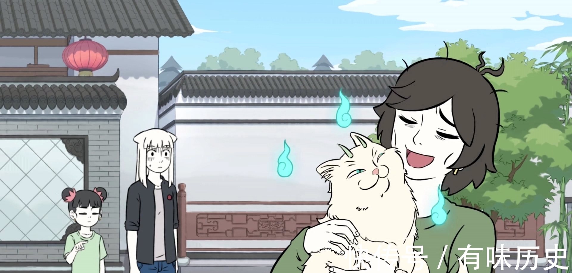 猫妖|非人哉:九月救了木吒,轻松化解猫妖的蛊惑