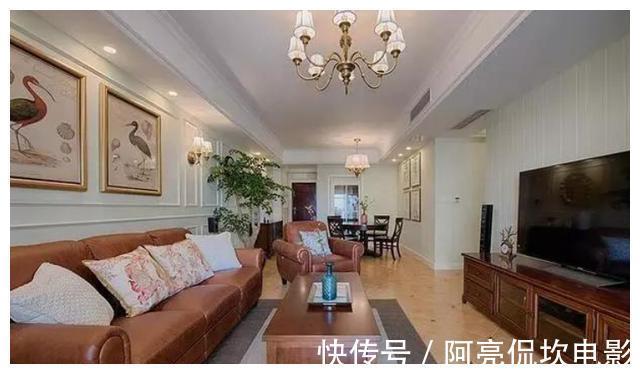舒适|100平美式风设计,全屋优雅舒适,朋友来了想把它更大的和我换