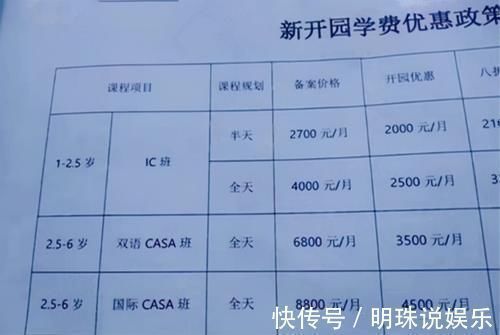 二胎|两张幼儿园“缴费单”火了,家长看后一脸无奈:哪还有钱生二胎?