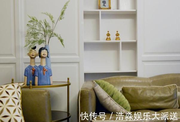 质感|125㎡复古时尚新房大理石与石膏线混合应用,打造奢华质感空间