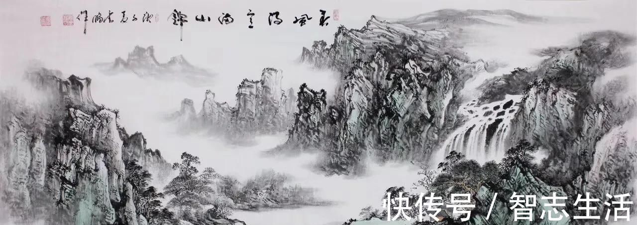 定制#书法定制,国画收藏——上善若水,和为贵,大展鸿图