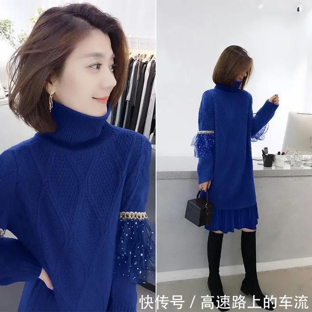 气质范|女人一旦过了45,打扮得高贵点,多穿纯色高雅裙,时髦显嫩有气质