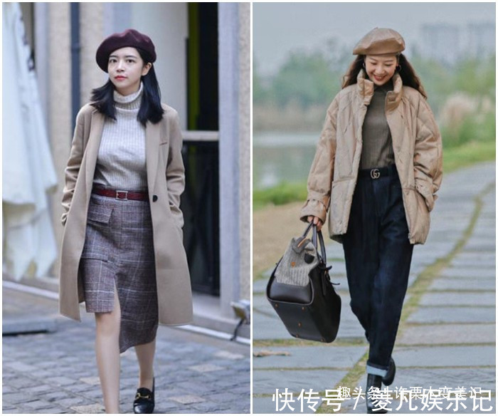 矮个子 大衣+短裙、羽绒服+九分裤,才是矮个子的正确穿搭,谁先穿谁美