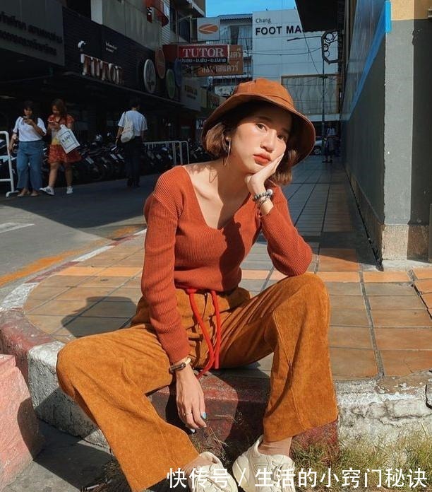 半裙 针织衫 + 3件下装,好看哭了!