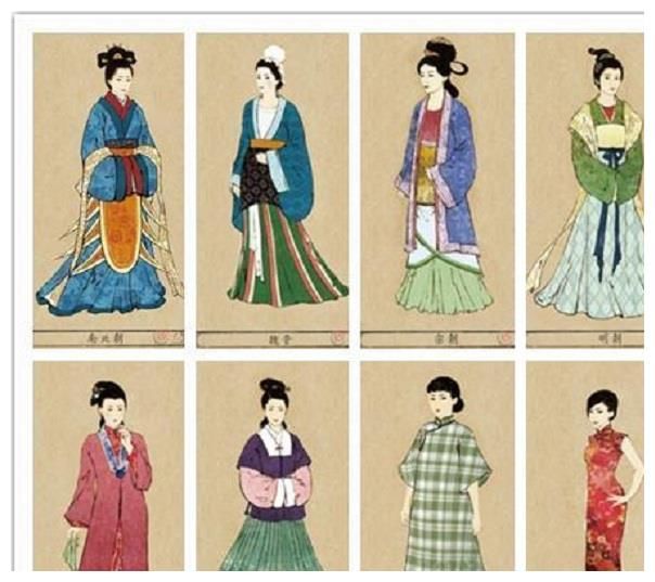 中国古代女性服饰变迁史 流光璀璨的盛世芳华 快资讯