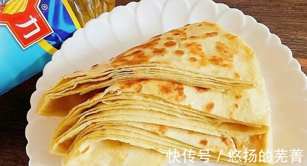 面粉|在家烙饼，做好3个步骤，烙饼层次分明，柔软又筋道，凉了也不硬！