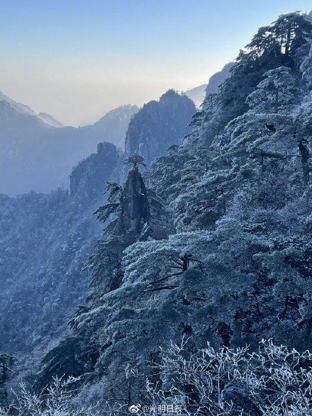 美景|黄山雪后美景宛如仙境