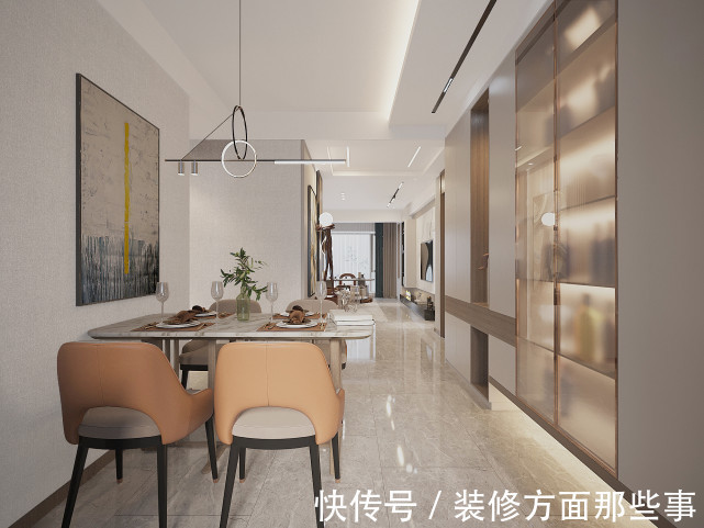 米色系|148㎡现代风,舒适与品质共存,尊重生活本身