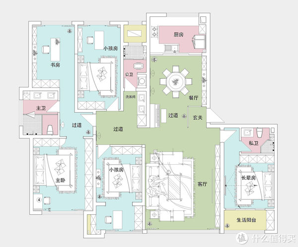 餐厅|发现长沙一对夫妻的新家，装修现代中式，很美，全屋没有一丝俗气