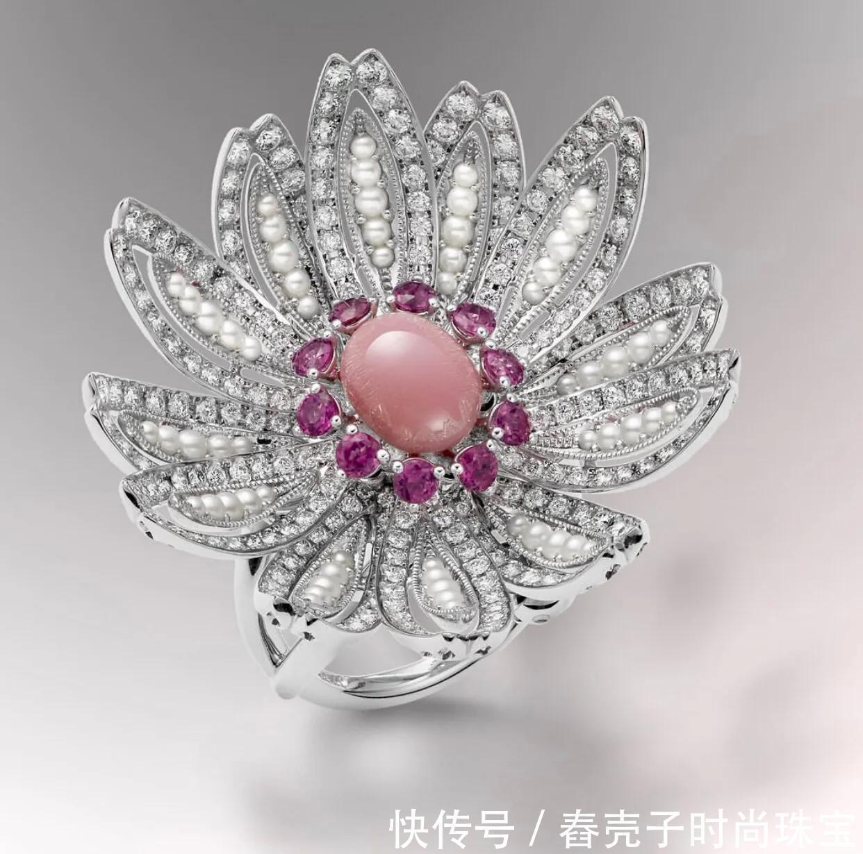 钻石&大自然的鬼斧神工,东西方的文化交融,日本风格的珍珠首饰