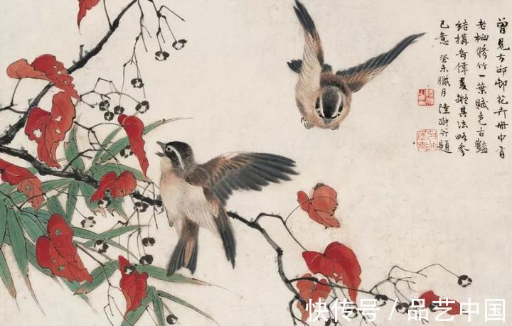 中国画&陆抑非：出色的大写意花鸟画家多半是书法家，大写意画是写出来的，不是画出来的