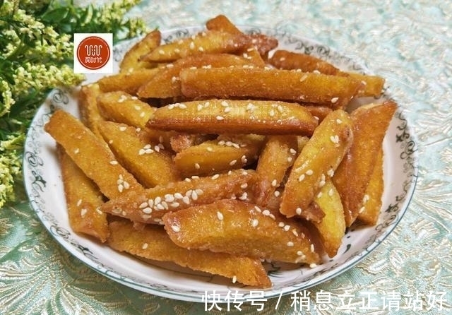 薯条|用剩馒头给孩子做成的零食，孩子说比薯条好吃多了！