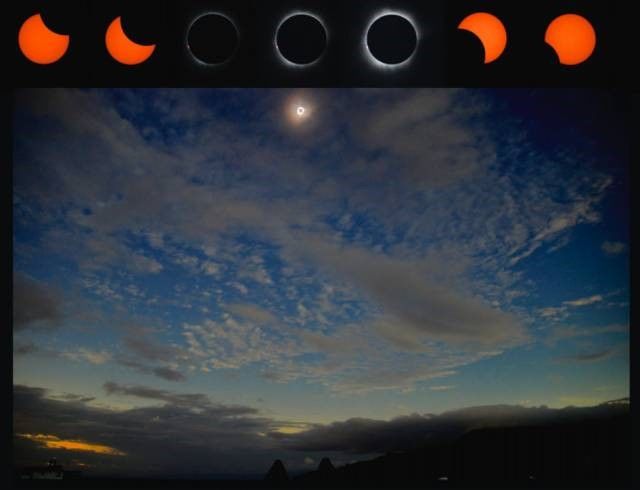 要比拼观看日食的热情和毅力 还得说是咱科学家