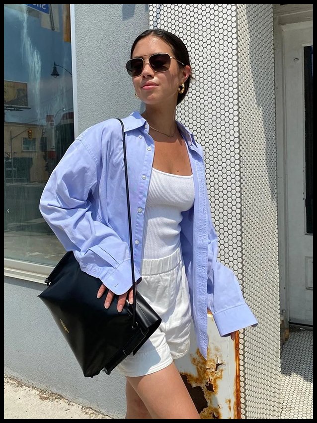 街拍|今夏最火的4款短裤，显瘦遮肉、大长腿全靠它们了