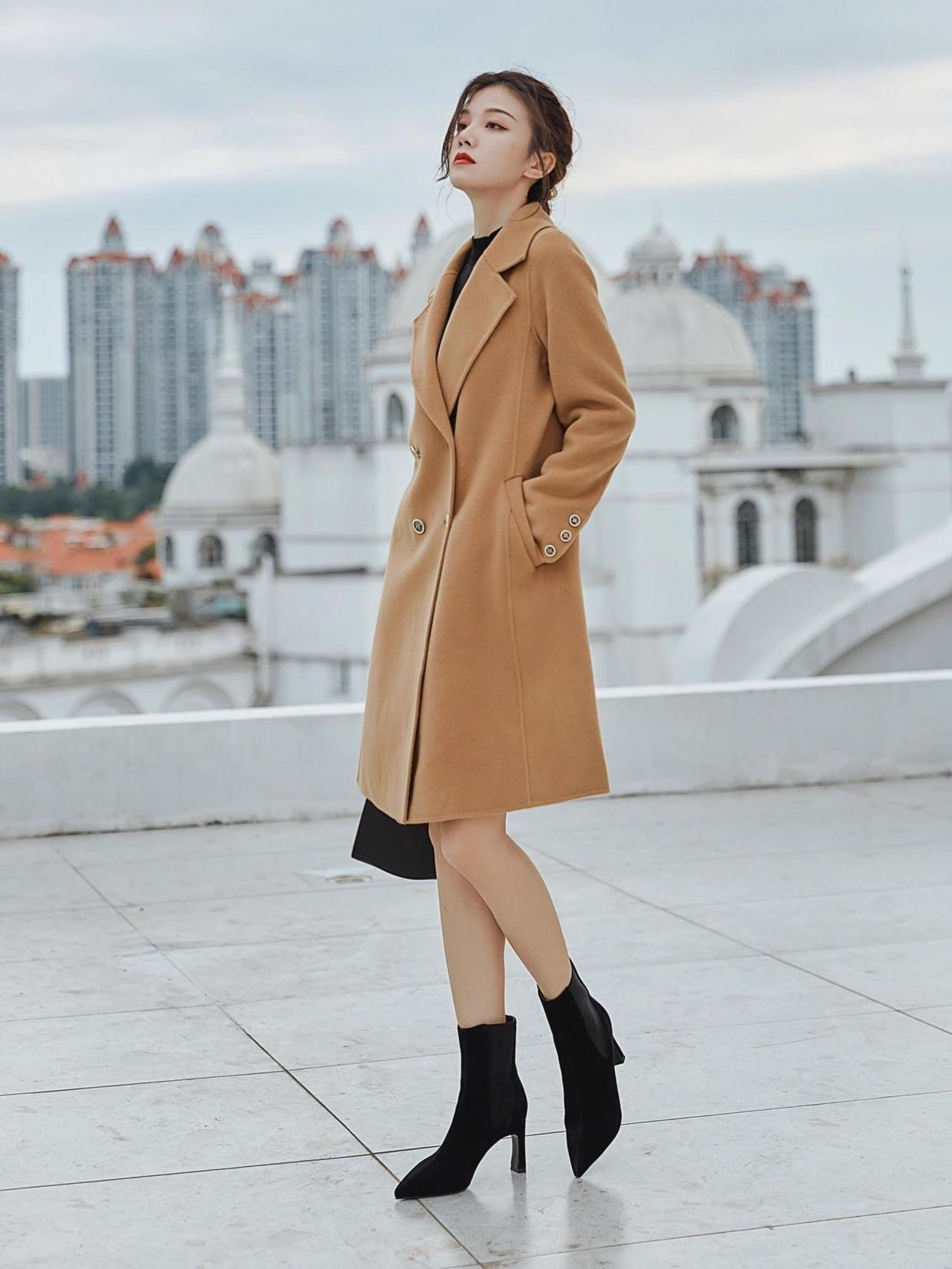 小姐姐|冬日超火的短靴造型,大气中不乏女人味,甜酷女王就是你