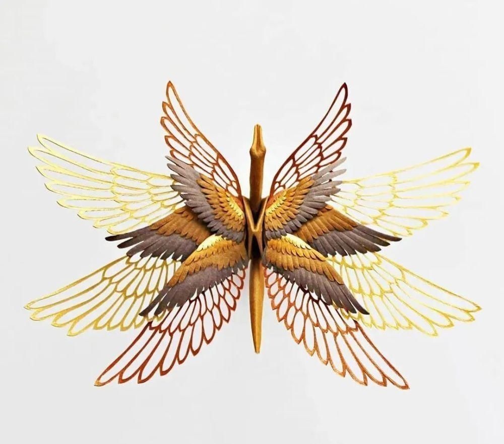 灵感$抑郁小哥把一只2毛钱的千纸鹤折成了我买不起的样子,不但病好了还年入百万