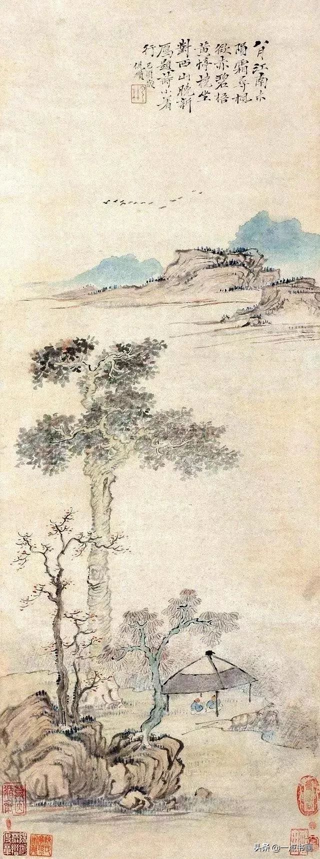 消夏图|画中有清风，自可消酷暑