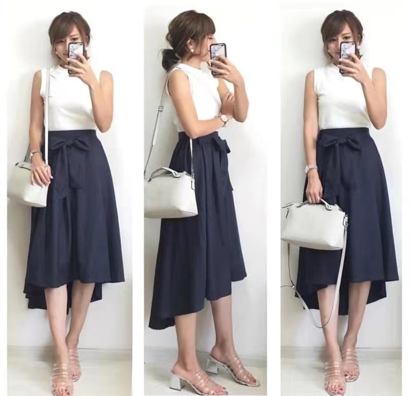 简约|日本博主的半身裙穿搭太惊艳,简约高级又优雅,让人一眼就爱上