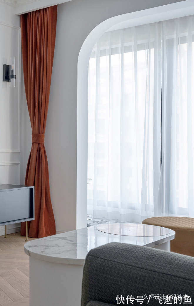 法式|67㎡小户型上演法式轻奢