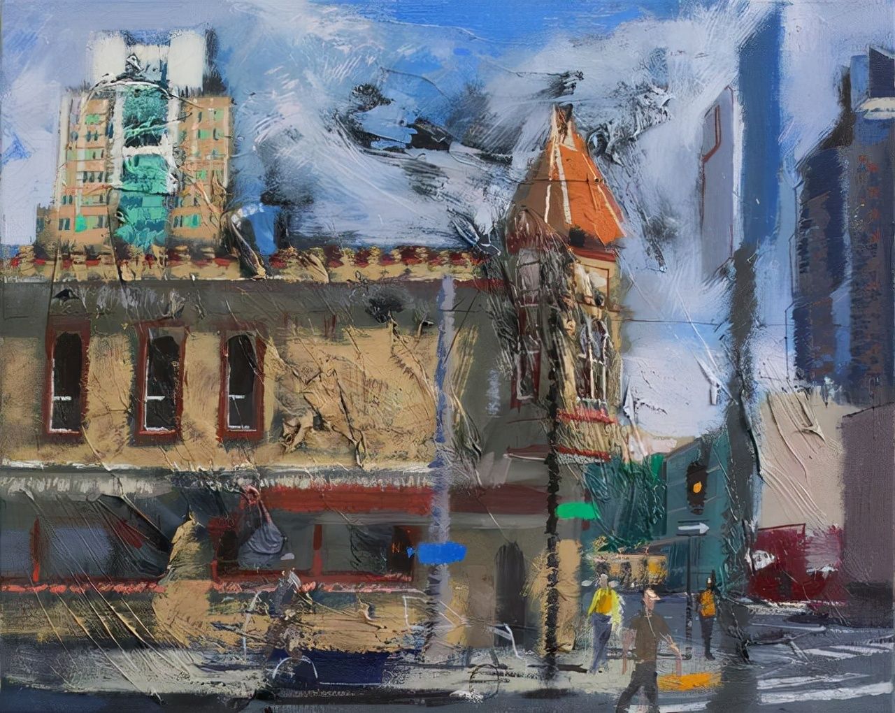 朦胧@他的画面中仿佛加上了一层滤镜！充满动感与朦胧美