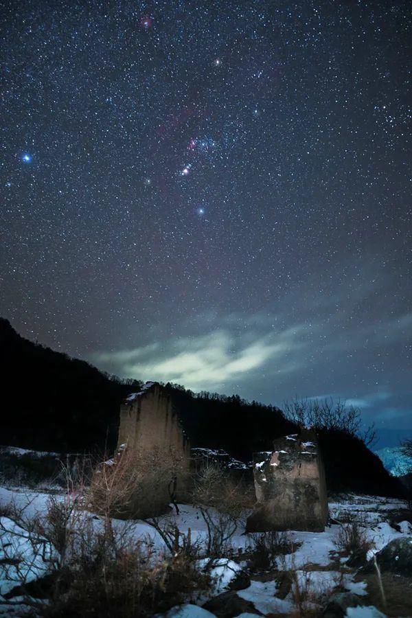 秦岭雪乡追星记：这才是冬天最美的夜空!