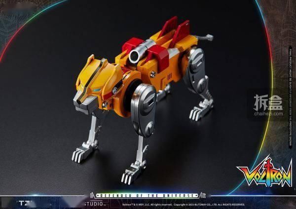 机器人|Blitzway 新品： 百兽王Voltron(战神金刚) -CARBOTIX系列可动手办（38CM高）