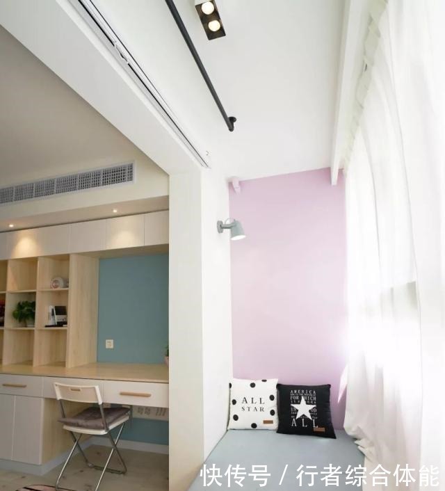 起居室|这套小户型设计真不错,我不说,你会认为只有39.5㎡值得分享!