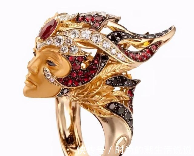 切割 将童话故事的场景用首饰来诠释,如此有温度的珠宝,充满异域神话!