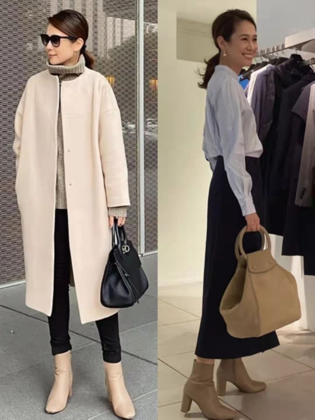 踝靴 这才是50岁女人该有的“短靴”穿搭,既保暖又体面,想不优雅都难