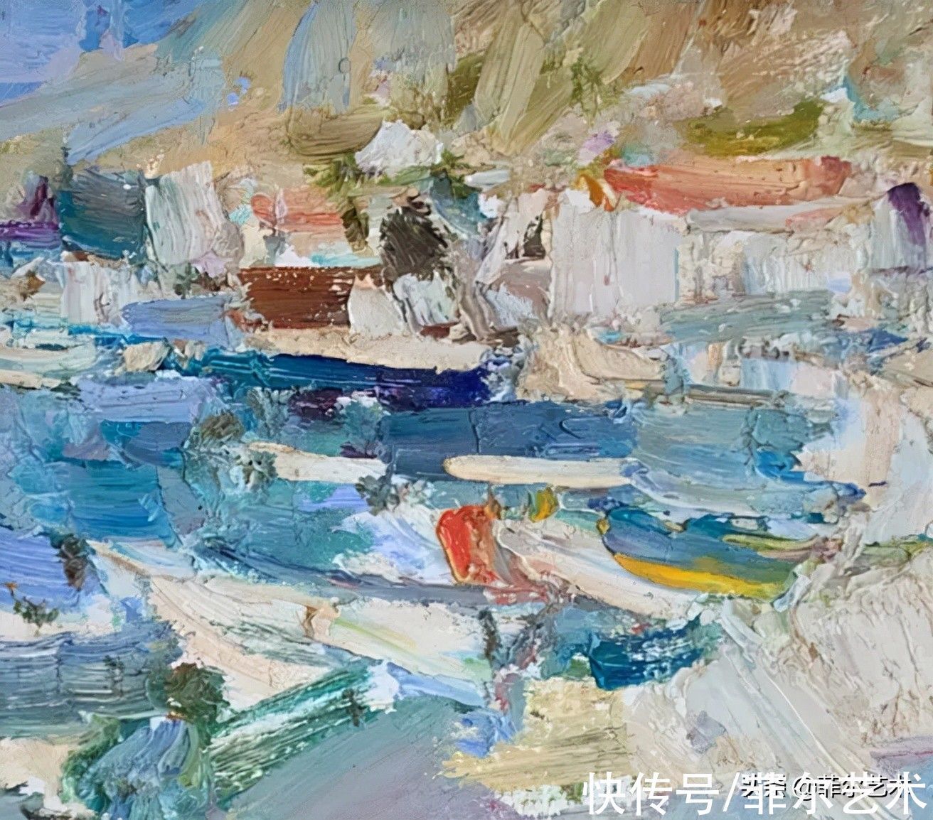 艺术学院&粗犷笔触,大块色彩~乌克兰画家伊诺泽姆采夫油画作品欣赏