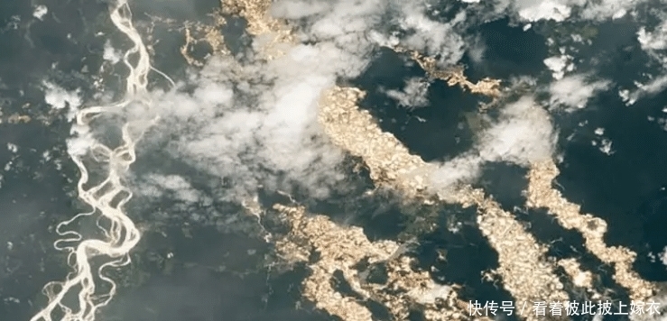 美NASA拍到“黄金河流”,照片绝美惊艳,“奇迹”背后涉及非法采金?