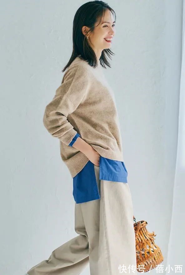 穿搭|早春建议30+女性多穿“毛衣”,搭配裤子、半身裙,高级又显气质