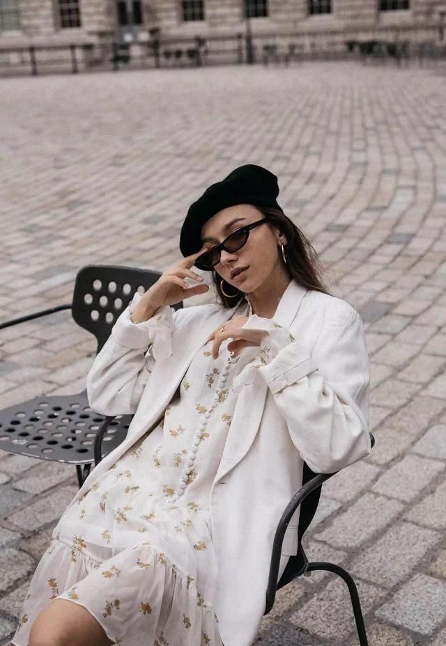 春夏白色系穿搭高级又好看,让你清凉一夏