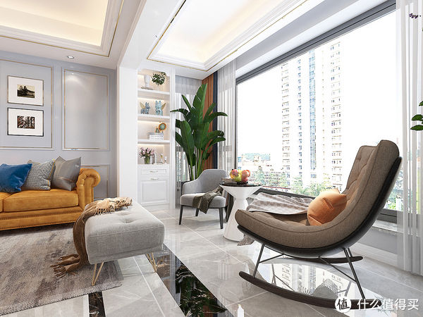 精装|韶关夫妻嫌精装房不好，重新装修成美式风，全屋精致耐看，很高级