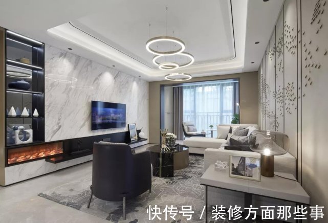 大方的家|128平现代轻奢风三居室现代感十足,一个端庄而又大方的家