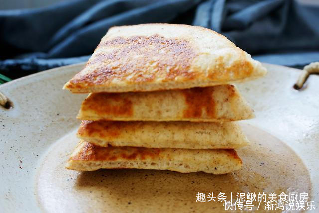 无铝泡打粉|早餐饼做起来,不用早起,三分钟烙一张,易吸收好消化