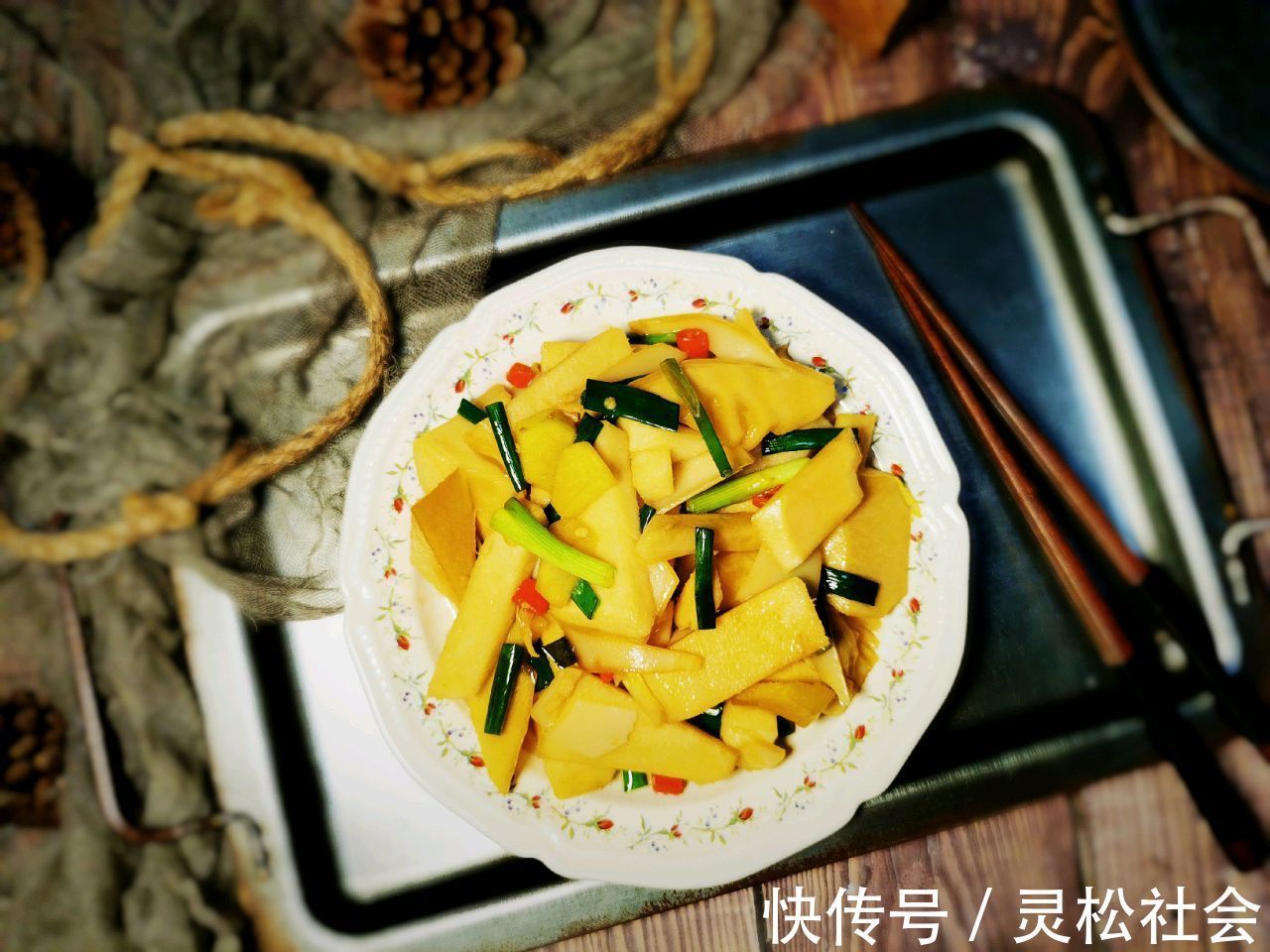 笋谱|清脆可口地清炒竹笋,味道鲜美,制作简单