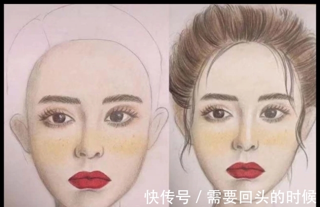 化妆&美术生素描化妆,前一秒觉得一般般,看到成品后娜扎你怎么撇嘴了