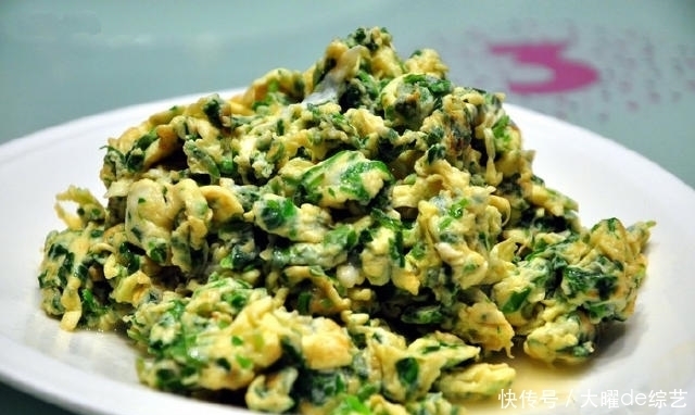 立冬后，此野菜炒鸡蛋，止血利水，对眼睛好，防治糖尿病，助消化