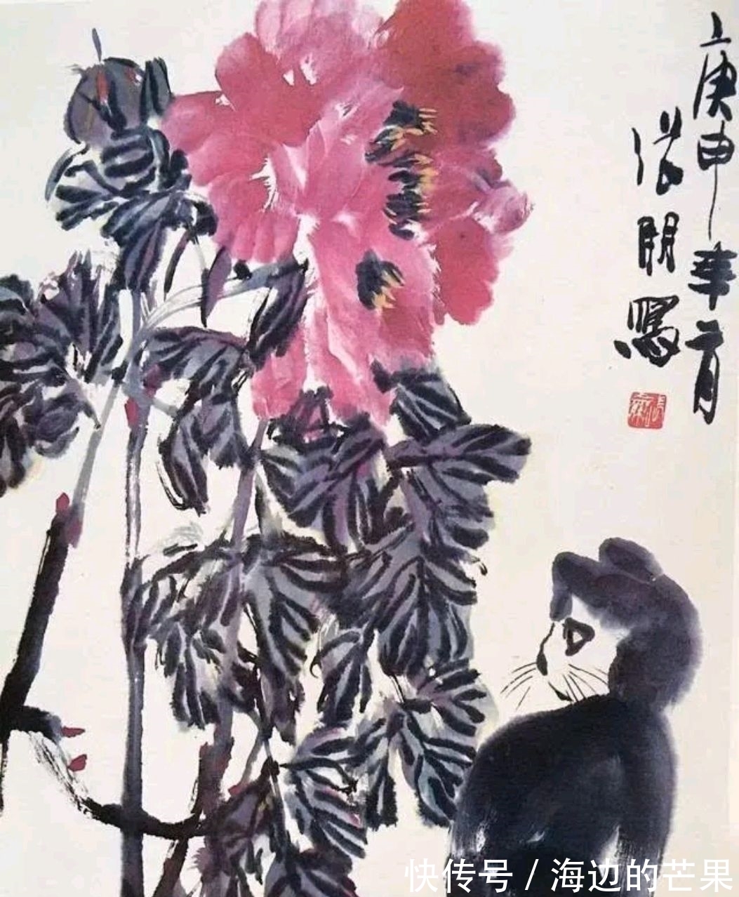 画品$国画家｜人品、画品皆高逸，张朋大写意花鸟画