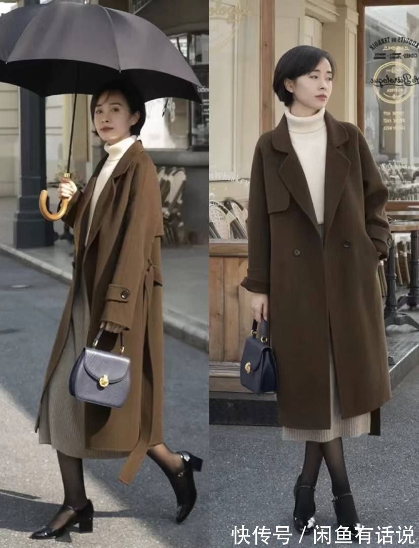 40岁女人想摆脱“阿姨味”,选大衣颜色要“4穿4不穿”,高级时髦