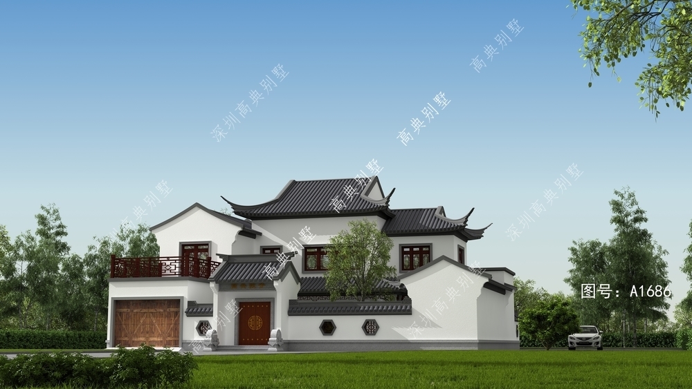 中式|中式农村别墅,是您梦寐以求的家的模样