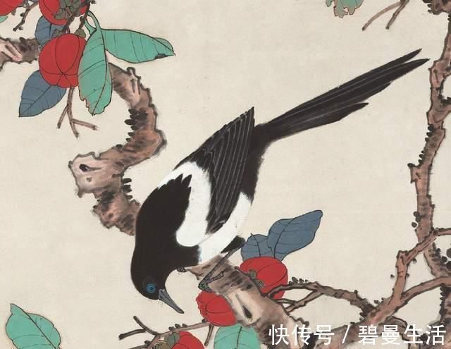 绘画@于非闇画四只喜鹊,100万一只不为过,画得比齐白石还要好